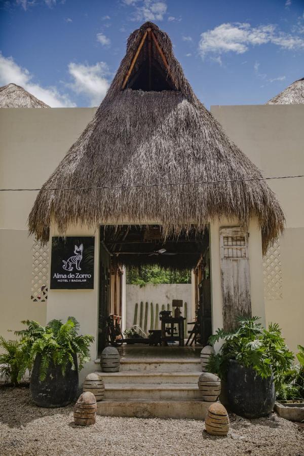 Alma De Zorro Hotel Bacalar Eksteriør billede