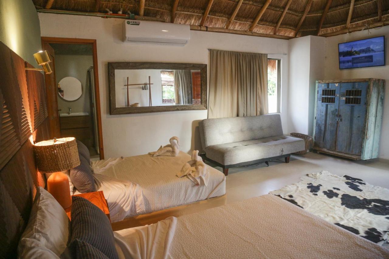 Alma De Zorro Hotel Bacalar Eksteriør billede